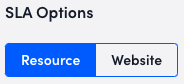 SLA option